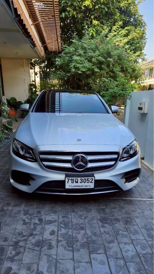 Mercedes-Benz E-Class 2018 E350 AMG Sedan ปลั๊กอินไฮบริด (PHEV) ไม่ติดแก๊ส เกียร์อัตโนมัติ บรอนซ์เงิน