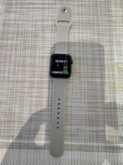 ดำ สแตนเลส Apple Watch Series 3 ขนาด 38mm