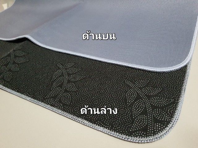 พรมกำมะหยี่คริสตัล 80×120×1ซม.พรมปูพื้น พรมห้องนอน พรมเช็ดเท้า พรมเช็ดเท้าห้องน้ำ นิ่ม ซับน้ำดี แห้งเร็ว มีจุดกันลื่นด้านล่าง ซักได้