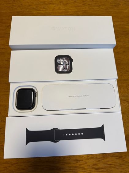 watch 11 GPS 46mm Jet Black Aluminum case with Black SB -M L รูปที่ 2