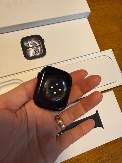 watch 11 GPS 46mm Jet Black Aluminum case with Black SB -M L รูปที่ 3