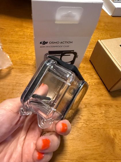 dji osmo action 60m waterproof case เคสดำน้ำ รูปที่ 6