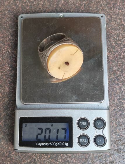 แหวนเงินแท้ วัสดุธรรมขาติแท้ งานเก่าสั่งทำ​ สวยมาหนึ่งเดียว​ ราคาแบ่งปันครับ รูปที่ 14