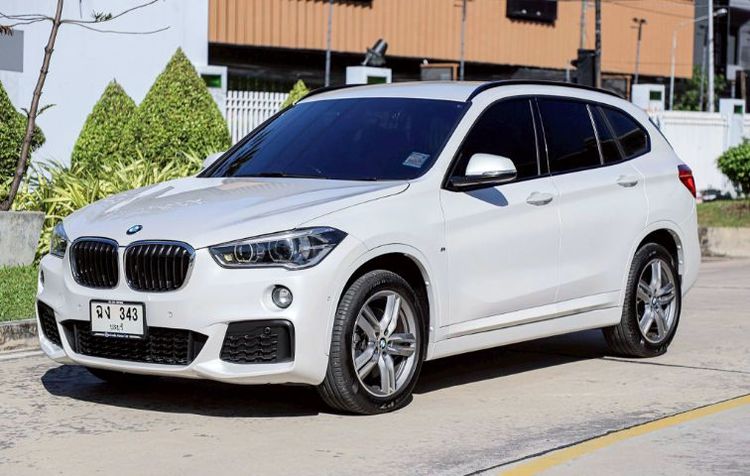 BMW X1 2020 2.0 sDrive20d M Sport Utility-car ดีเซล ไม่ติดแก๊ส เกียร์อัตโนมัติ ขาว