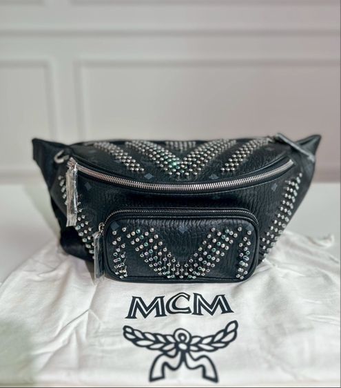 กระเป๋าคาดอก Mcm ของแท้ มือสอง  รูปที่ 5