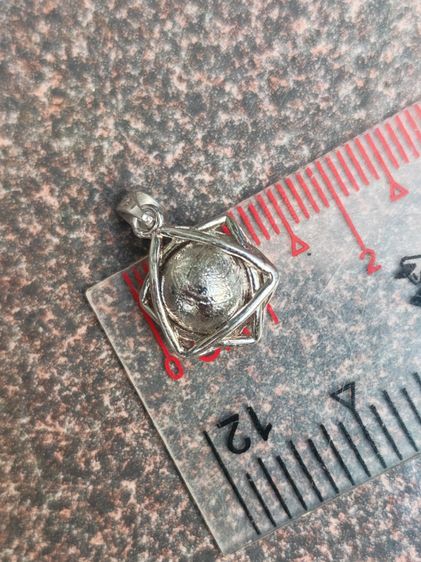 จี้อุกาบาตเงินแท้​ นน.​ 3.19 กรัม​ ขายกันเป็นพัน​ ผมเอาหลักร้อยครับ รูปที่ 7