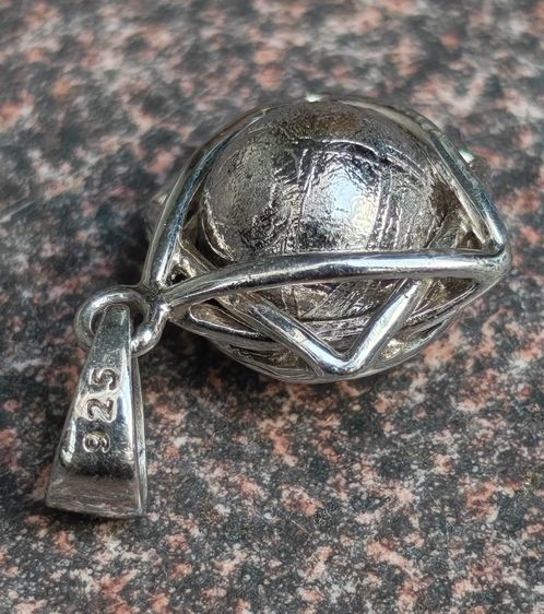 จี้อุกาบาตเงินแท้​ นน.​ 3.19 กรัม​ ขายกันเป็นพัน​ ผมเอาหลักร้อยครับ รูปที่ 6