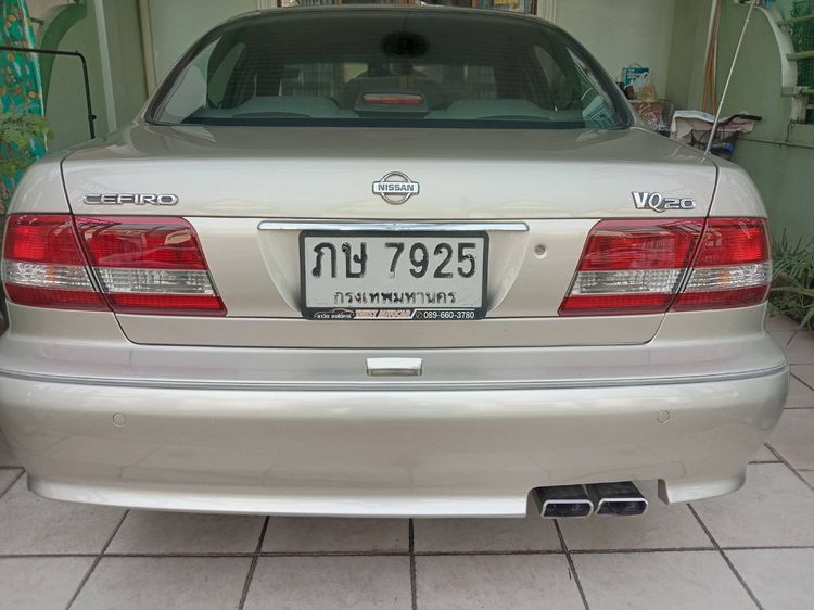 Nissan Cefiro 2001 2.0 Sedan เบนซิน ไม่ติดแก๊ส เกียร์อัตโนมัติ บรอนซ์ทอง รูปที่ 2