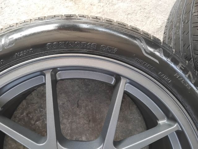 แม็ก 5 รู ขอบ 18 พร้อมยาง Bridgestone D 23 รูปที่ 3