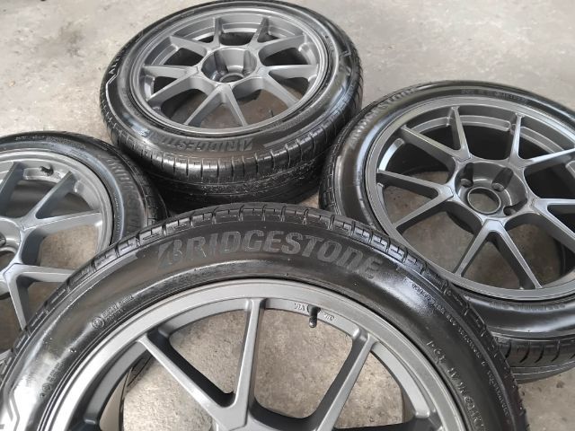 แม็ก 5 รู ขอบ 18 พร้อมยาง Bridgestone D 23 รูปที่ 6