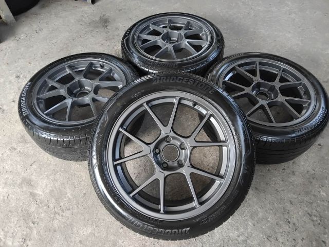 แม็ก 5 รู ขอบ 18 พร้อมยาง Bridgestone D 23 รูปที่ 7