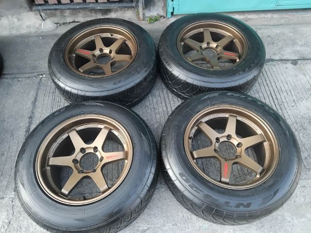 TE37 ขอบ 18 พร้อมยาง Nitto 265 60 18 ปลายปี 20 รูปที่ 5