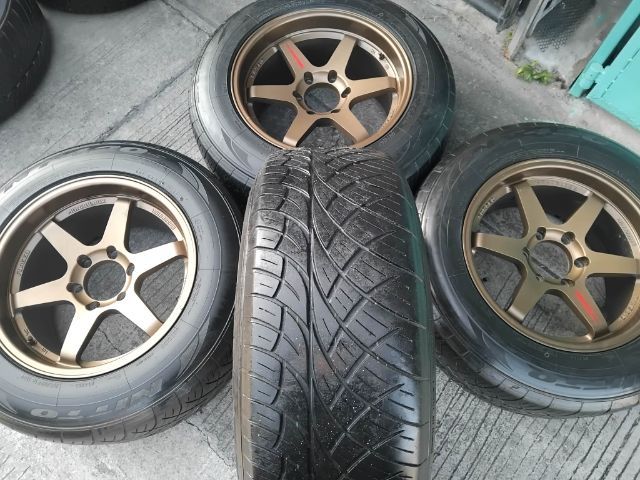 TE37 ขอบ 18 พร้อมยาง Nitto 265 60 18 ปลายปี 20 รูปที่ 7