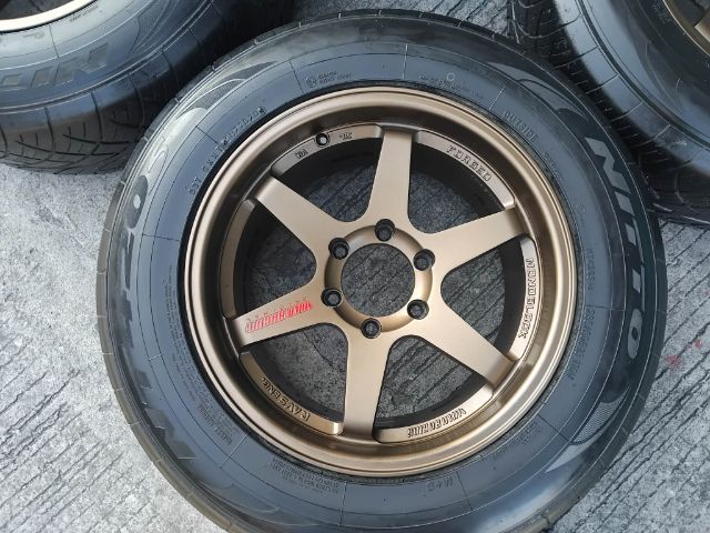 TE37 ขอบ 18 พร้อมยาง Nitto 265 60 18 ปลายปี 20 รูปที่ 3