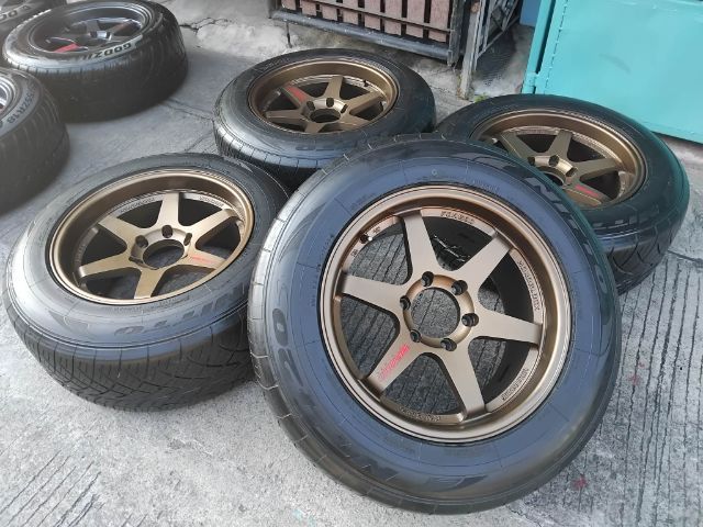 TE37 ขอบ 18 พร้อมยาง Nitto 265 60 18 ปลายปี 20 รูปที่ 4