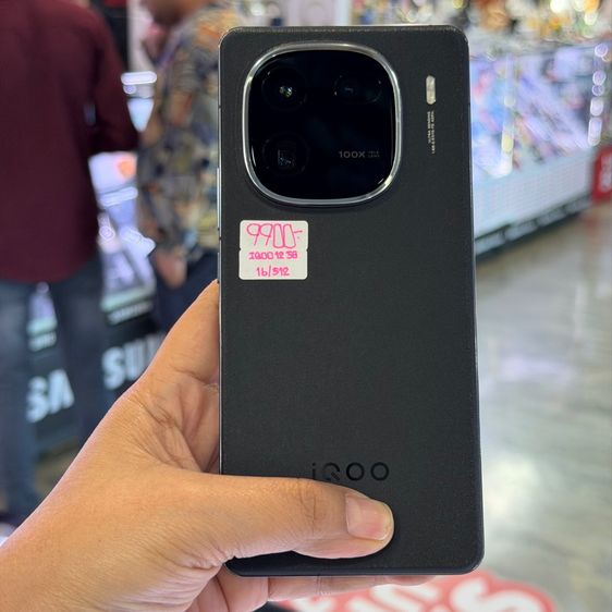 IQOO 12 5G สีดำ(Alpha) เครื่องศูนย์ สภาพสวยมาก จอ6.78นิ้ว แรม16รอม512 Snap8 Gen3 กล้อง64ล้าน(3ตัว)🔥🔥 รูปที่ 2