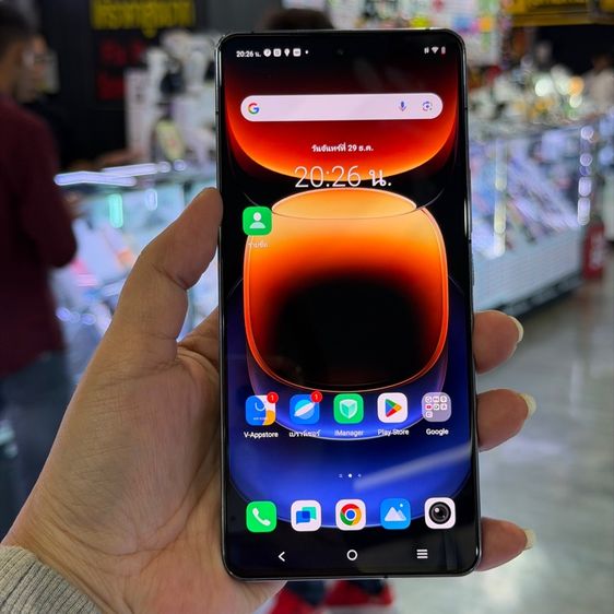 ยี่ห้ออื่นๆ 512 GB IQOO 12 5G สีดำ(Alpha) เครื่องศูนย์ สภาพสวยมาก จอ6.78นิ้ว แรม16รอม512 Snap8 Gen3 กล้อง64ล้าน(3ตัว)🔥🔥