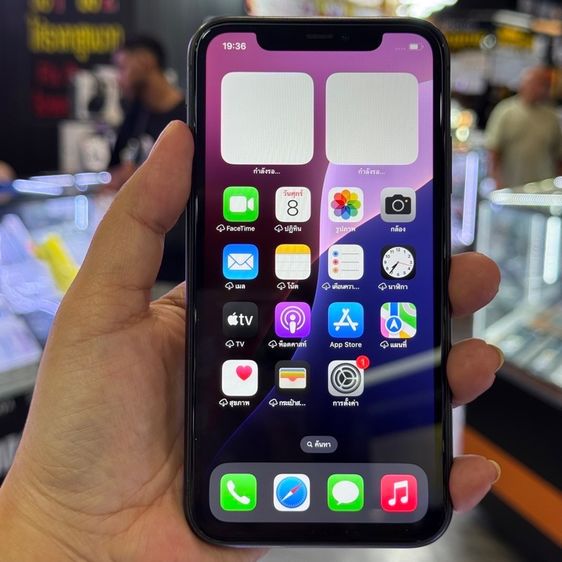 64 GB iPhone11 64GB สีดำ เครื่องศูนย์AIS(รองรับเฉพาะซิมAIS) โมเดลTH สภาพสวยมากๆ🔥🔥