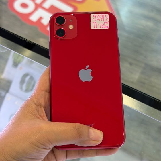 iPhone11 64GB สีแดง เครื่องศูนย์ โมเดลTH สภาพสวย🔥🔥 รูปที่ 2