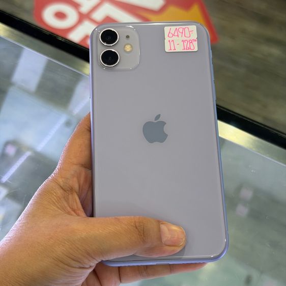 iPhone11 128GB สีม่วง เครื่องศูนย์ โมเดลTH สภาพสวยมากๆ 🔥🔥 รูปที่ 2