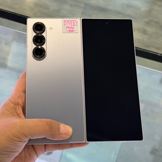 Samsung Z Fold6 สีเงิน เครื่องศูนย์ สภาพสวย จอ7.6นิ้ว แรม12รอม256 Snap8 Gen3 กล้อง50ล้าน(3ตัว) เครื่องใช้งานดีเยี่ยม ครบยกกล่อง🔥🔥 รูปที่ 3