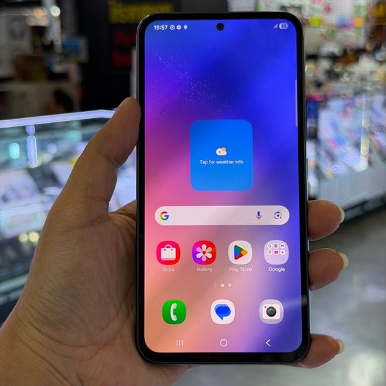 Galaxy A54 256 GB Samsung A54 5G 256GB สีดำ เครื่องศูนย์ สภาพสวยมาก จอ6.4นิ้ว แรม8รอม256 กล้อง50ล้าน(3ตัว)🔥🔥