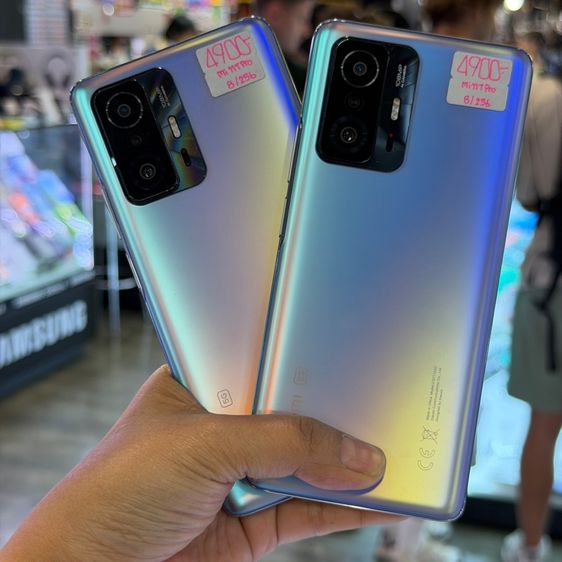 Xiaomi 11T Pro 5G สี Celestial Blue เครื่องศูนย์ สภาพสวยมากๆ จอ6.67นิ้ว แรม8รอม256 Sanp888 กล้อง108ล้าน(3ตัว)🔥🔥 รูปที่ 2