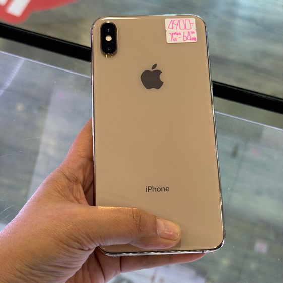 iPhone Xs Max 64GB สีทอง เครื่องศูนย์ โมเดลTH สภาพสวยมาก🔥🔥 รูปที่ 2