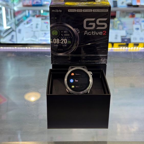 mibro GS Active2 เครื่องศูนย์ จอAMOLED 1.32นิ้ว สภาพสวยมากๆ พร้อมฟีเจอร์ครบครัน ใช้งานดีเยี่ยม ครบยกกล่อง🔥🔥