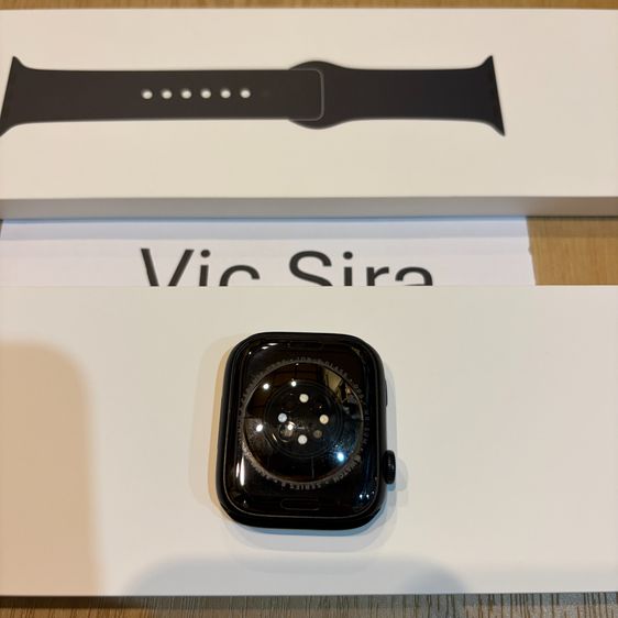 ขาย Apple Watch Series 8 สีดำ มิดไนท์ 45mm GPS อลูมิเนียม ศูนย์ไทย เจ้าของขายเอง เครื่องสวย อุปกรณ์ครบกล่อง รูปที่ 2