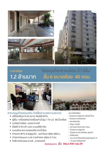 ตกแต่งครบ อื่นๆ ใช่ ขายคอนโด สุขุมวิท71 (ซอยปรีดีพนมยงค์16) รูปที่ 2