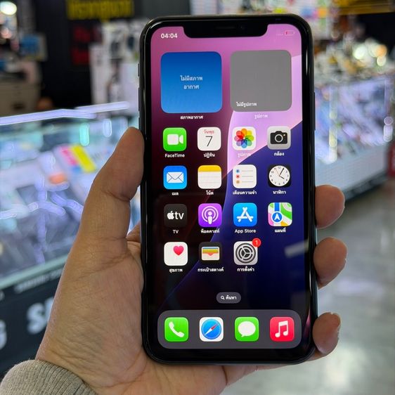 iPhone11 64GB สีดำ เครื่องศูนย์ โมเดลTH ครบยกกล่อง🔥🔥 รูปที่ 2