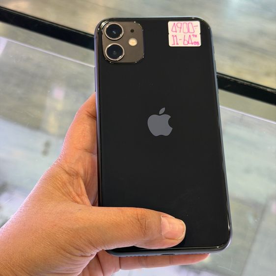 iPhone11 64GB สีดำ เครื่องศูนย์ โมเดลTH ครบยกกล่อง🔥🔥 รูปที่ 3