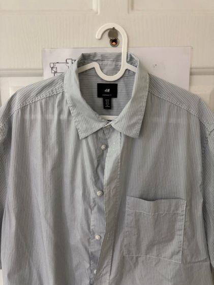 เสื้อเชิ้ตทรงครอป H and M  รูปที่ 2