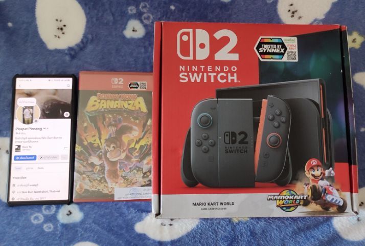 Nintendo Switch 2 - Mario Kart World - Donkey Konng Bananza ประกันศูนย์ไทย 18เดือน รูปที่ 2