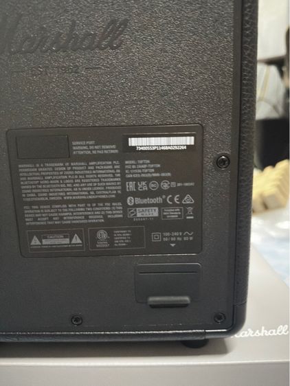 MarShall Tufton 80W มีแบตเตอรี่ในตัว รูปที่ 12