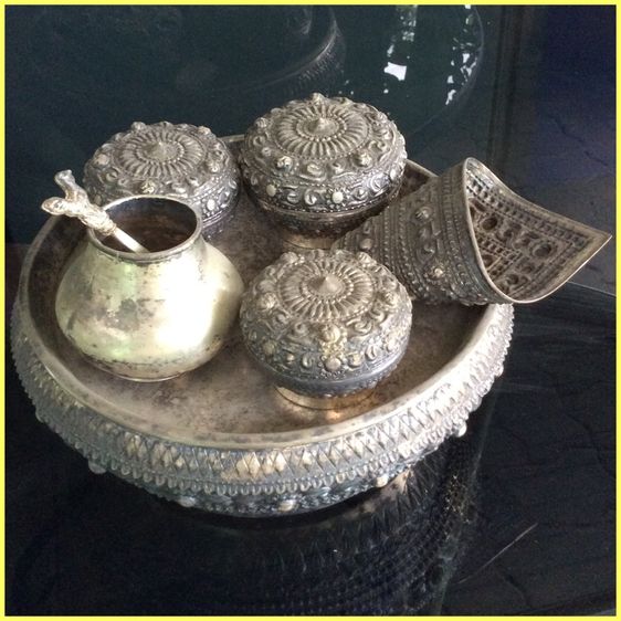 ขันเงินโบราณ รูปที่ 6