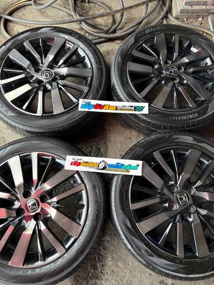 ล้อแม็กแท้ขอบ16 HONDA CITY 4รู พร้อมยาง รูปที่ 3