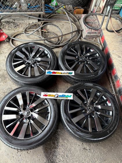 ล้อแม็กแท้ขอบ16 HONDA CITY 4รู พร้อมยาง รูปที่ 2