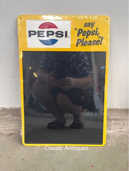 ป้าย สังกะสี โค้ก โคคาโคล่า เป๊บซี่ สะสม รูปที่ 12