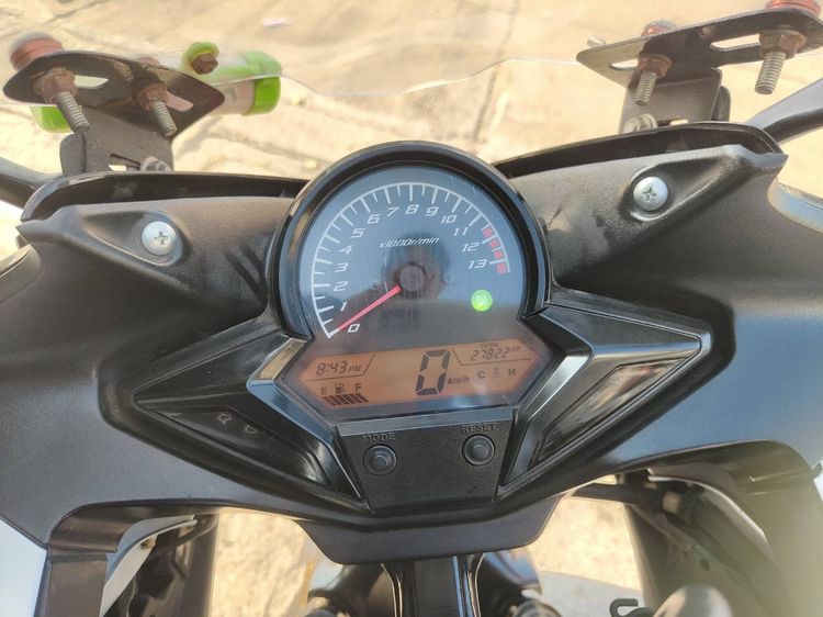 🛵ยังไงก็ขาย CBR150 ปี 57 เครื่องดี สีสวย สตาร์ทมือ  รถบ้านพร้อมใช้งาน เปลี่ยนน้ำมันเครื่องฟรี ส่งฟรี30กิโล รูปที่ 8