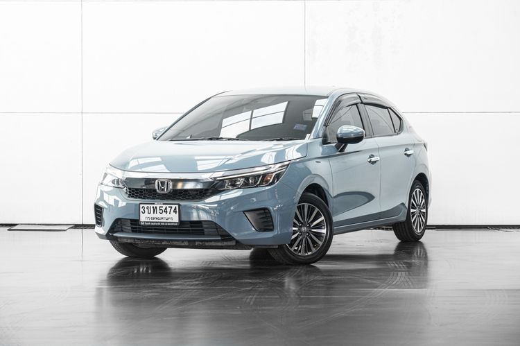 Honda City 2022 1.0 SV Sedan เบนซิน ไม่ติดแก๊ส เกียร์อัตโนมัติ ดำ รูปที่ 2