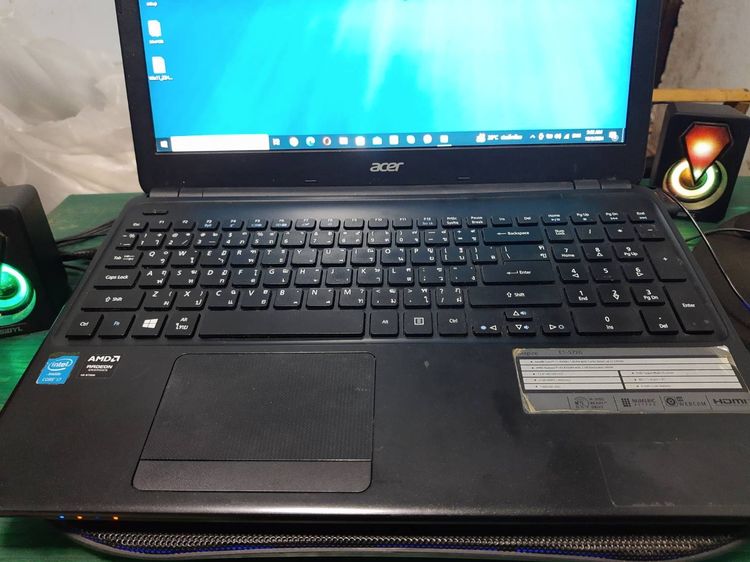 i7 ram12 intel CPU Note Bool ยี่ห้อ ACER คีบอดใหญ่จอแจ่มตำหนิแบตเสื่อมนัดส่งชัวร์ รูปที่ 18