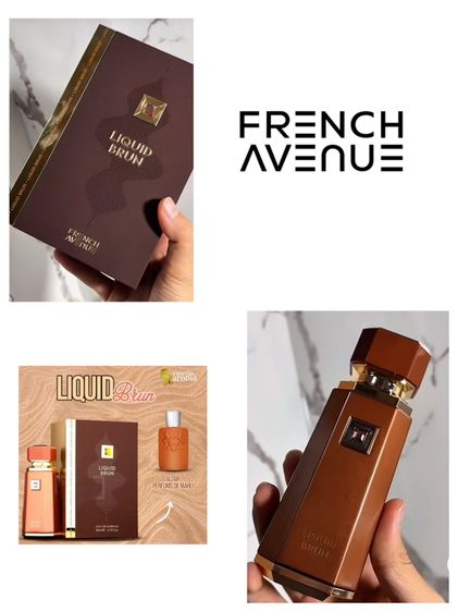 น้ำหอมแท้ 💯 French Avenue Liquid Brun EDP 100ML งานกล่อง 