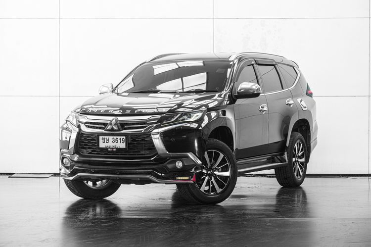 Mitsubishi Pajero Sport 2018 2.4 GT Premium Elite Edition 4WD Utility-car ดีเซล ไม่ติดแก๊ส เกียร์อัตโนมัติ ดำ รูปที่ 2
