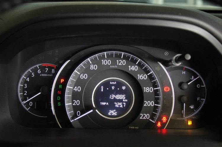 Honda CR-V 2013 2.4 EL 4WD Utility-car เบนซิน ไม่ติดแก๊ส เกียร์อัตโนมัติ ขาว รูปที่ 4