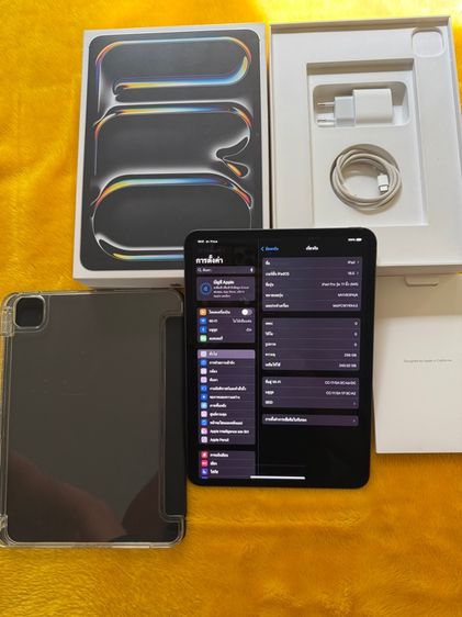 iPad Pro M4-11นิ้วรอบชาน์จ17-ใหม่มาก รูปที่ 2