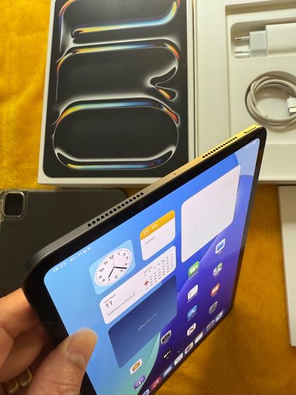 iPad Pro M4-11นิ้วรอบชาน์จ17-ใหม่มาก รูปที่ 9