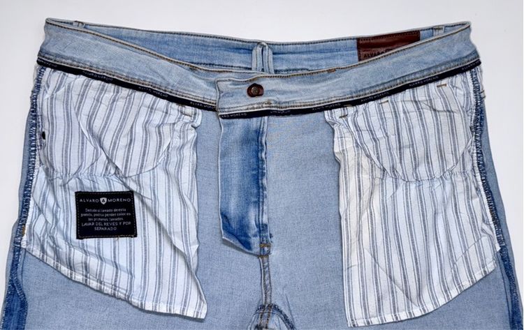 ⚠️ผลิตในยุโรป‼️กางเกงยีนส์ ALVARO MORENO ของแท้ แบรนด์ยีนส์ชั้นนำยุโรป รูปที่ 10