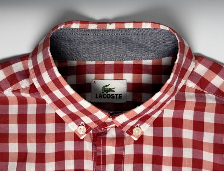 ⚠️รุ่นใหม่‼️เสื้อเชิ้ต LACOSTE ของแท้ แบบและทรงสวย รูปที่ 7